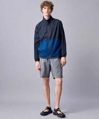 JOSEPH ABBOUD MOUNTAIN 【軽量/ECO撥水/ポケッタブル】ナイロンフライリップ ブルゾン ダルブルー系7