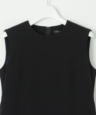 23区 【APPLAUDIR】クリアジョーゼットコンビ ドレス ブラック系