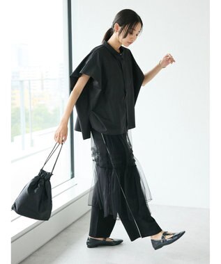 CRAFT STANDARD BOUTIQUE チュールジレワンピース Gray