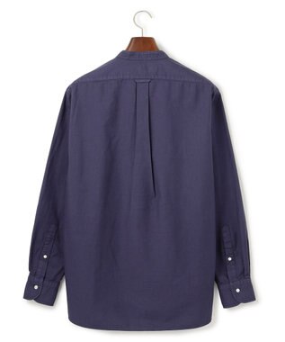 J.PRESS MEN このさりげなさが大人気【IVY COLLECTION】【UNISEX】バックブルオックスガーメントダイ シャツ ネイビー系