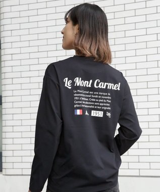 SHARE PARK LADIES 【UVケア・吸水速乾・ストレッチ・軽量 】バックプリントTシャツ（S・Mサイズ） ブラック系