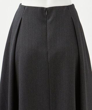 23区 【エステータ】CANONICO カバートクロス スカート チャコールグレー