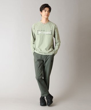 Columbia Columbia/ ライトキャニオングラフィックロングスリーブTシャツ /コロンビア Safari