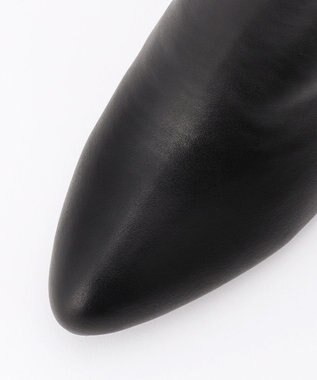 ANY SIS 【美人百花11月号掲載】ミドルフェミニン ショートブーツ ブラック