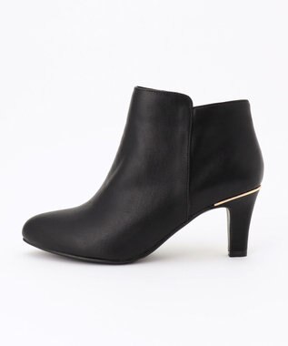 ANY SIS 【美人百花11月号掲載】ミドルフェミニン ショートブーツ ブラック