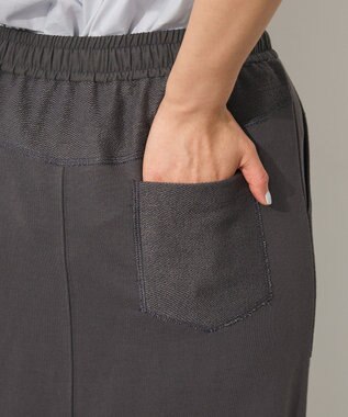 CRAFT STANDARD BOUTIQUE カットソーIラインスカート Dark Gray