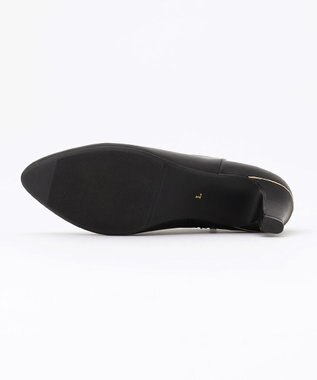 ANY SIS 【美人百花11月号掲載】ミドルフェミニン ショートブーツ ブラック