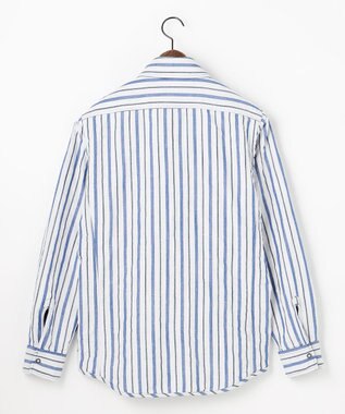 JOSEPH ABBOUD 【キングサイズ・2WAY】 リバーシブルシャツ サックスブルー系