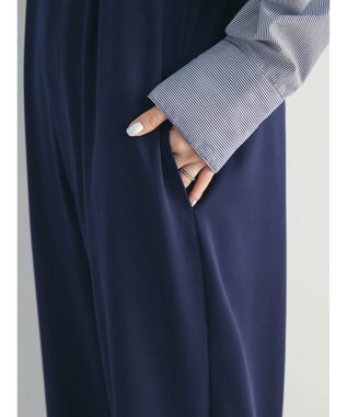 Green Parks armonia. ハイライズドサロペットパンツ Navy