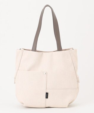 Y'SACCS デニムトートバッグ　Sサイズ アイボリー