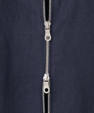 JOSEPH HOMME ベルギーリネンオックス　スウィングトップ ネイビー系