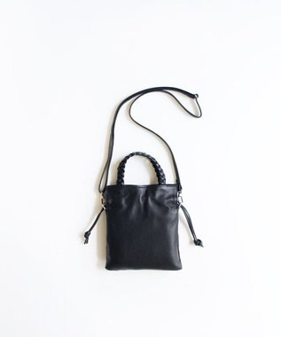 TIDEWAY MONTH 巾着2WAYショルダー ブラック