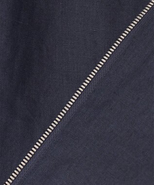 JOSEPH HOMME ベルギーリネンオックス　スウィングトップ ネイビー系