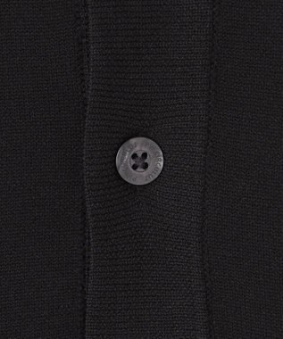 PW CIRCULUS 【MEN】バッグメッシュ ニットベスト ブラック系