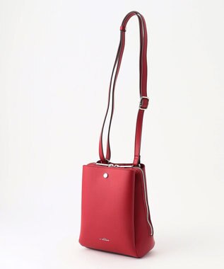 LA BAGAGERIE シンプルポシェット レッド