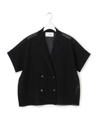 ICB 【30th ANNIVERSARY】シアーライトリュクス ニットジャケット ブラック