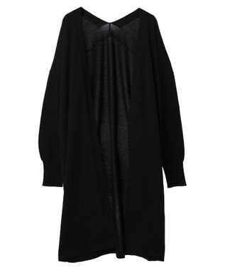 earth music&ecology ニュアンスロングカーディガン Black