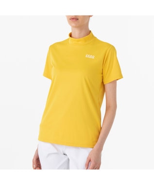 ZERO HALLIBURTON 【防透け】モックネックTシャツ 82834 W4S3 レディースゴルフ イエロー