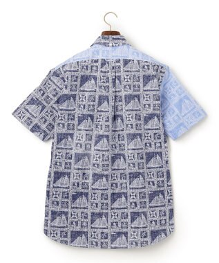 J.PRESS MEN Reyn spooner×J.PRESS リバースプリントクレイジーシャツ ネイビー系9