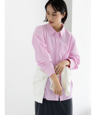 Te chichi オーバーサイズシャツ ピンク