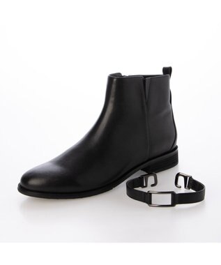 ing 2WAYアンクルベルトブーツ ブラック