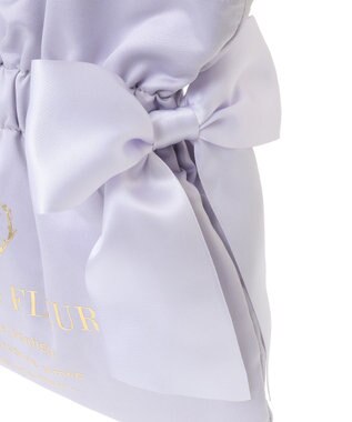 Maison de FLEUR ダブルリボン2Wayトートバッグ Lilac