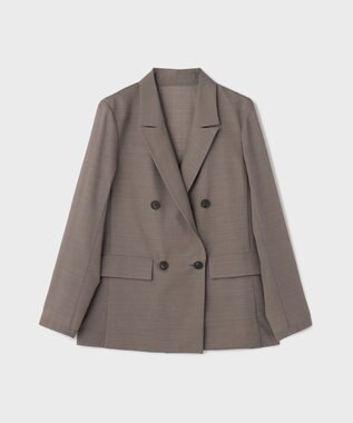 GRACE CONTINENTAL シアーウールジャケット カーキ