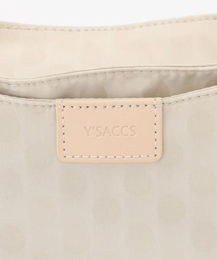 Y'SACCS 【ドットジャカード】トラベルショルダー アイボリー