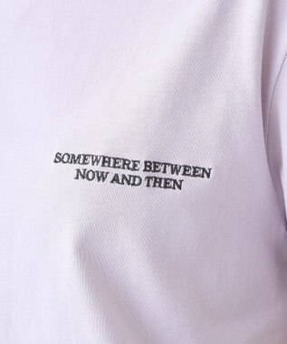 AMERICAN HOLIC フォト&レタリングプリントTシャツ Lavender