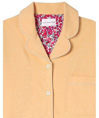 une nana cool 【綿混】天竺パジャマ MADE WITH LIBERTY FABRIC イエロー