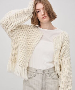 uncrave ハンドニット カーディガン