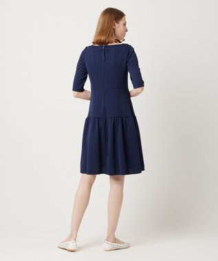 TOCCA 【WEB限定】【消臭・洗える】SWALLOWTAIL BUTTERFLY ドレス ネイビー系