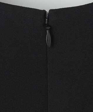 23区 【APPLAUDIR】クリアジョーゼットコンビ ドレス ブラック系