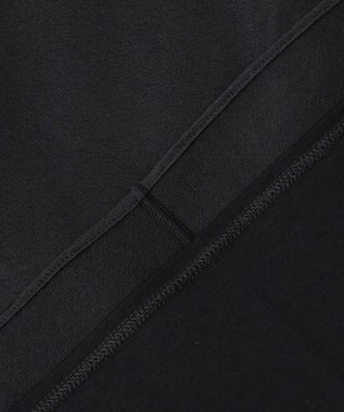 ICB 【洗える】シアージャージ カットソー ブラック系