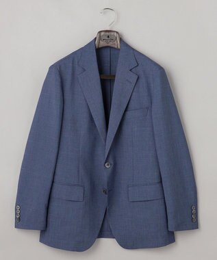 GOTAIRIKU 新クオリティ/KINGサイズ追加【洗える/シワになりにくい】タイワンタフタ  擬麻ジャケット ネイビー系