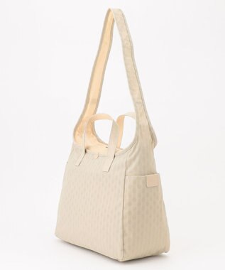 Y'SACCS 小西真奈美×Y'SACCS　Polka Dots ハンドル付きアクティブショルダーバッグ アイボリー