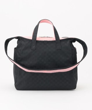 Y'SACCS 小西真奈美×Y'SACCS　Polka Dots ハンドル付きアクティブショルダーバッグ ブラック