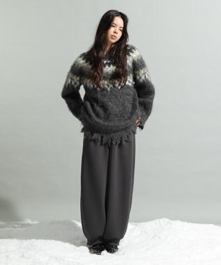 CRAFT STANDARD BOUTIQUE ダンボールジョガーパンツ Gray