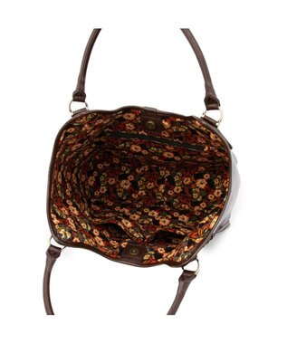 ANNA SUI ジーナ トートバッグ ブラウン