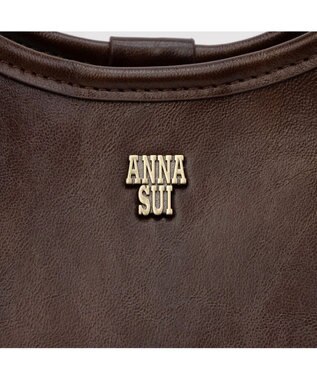 ANNA SUI ジーナ トートバッグ ブラウン