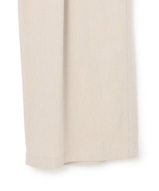 23区 【先行予約】ナチュラルスラブストレッチ ワイドパンツ ベージュ系