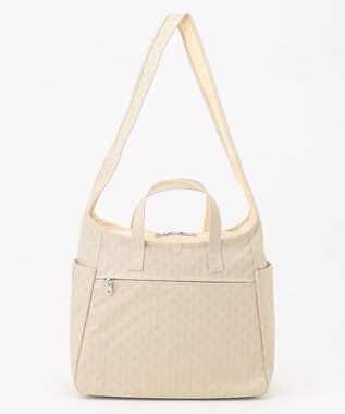 Y'SACCS 小西真奈美×Y'SACCS　Polka Dots ハンドル付きアクティブショルダーバッグ アイボリー