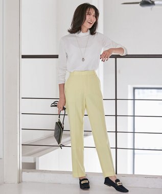 23区 【CLASSY.1月号掲載】スムージーコットン シアー ニット ホワイト系