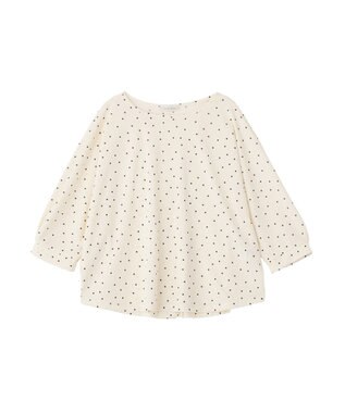 Green Parks 【優秀ブラウス】マルチ機能バックデザインブラウス Dot