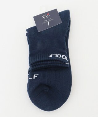 23区GOLF 【MEN】ロゴ ソックス ネイビー系