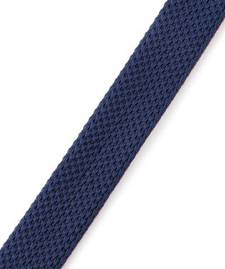 J.PRESS MEN 【WEB・一部店舗限定】リバーシブル ゴムメッシュベルト ネイビー系