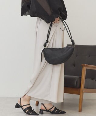 AMERICAN HOLIC 【選べる丈】ギャザースカーチョ【WEB限定カラー有り】 Light Beige