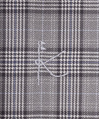 組曲 KIDS 【150-170㎝】グレンチェック ワンピース グレー系5