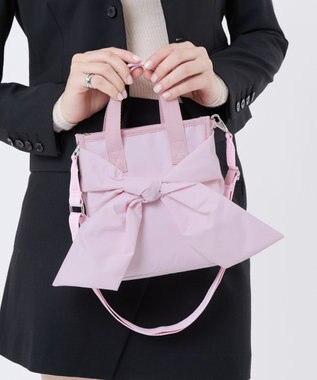 LeSportsac BOW MINI N/S TOTE/ピンクボウズ ピンクボウズ