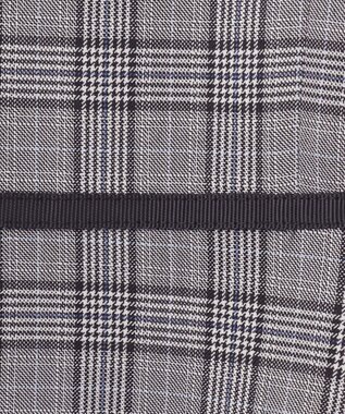 組曲 KIDS 【150-170㎝】グレンチェック ワンピース グレー系5